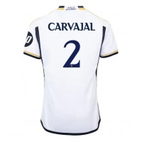 Fotbalové Dres Real Madrid Daniel Carvajal #2 Domácí 2023-24 Krátký Rukáv